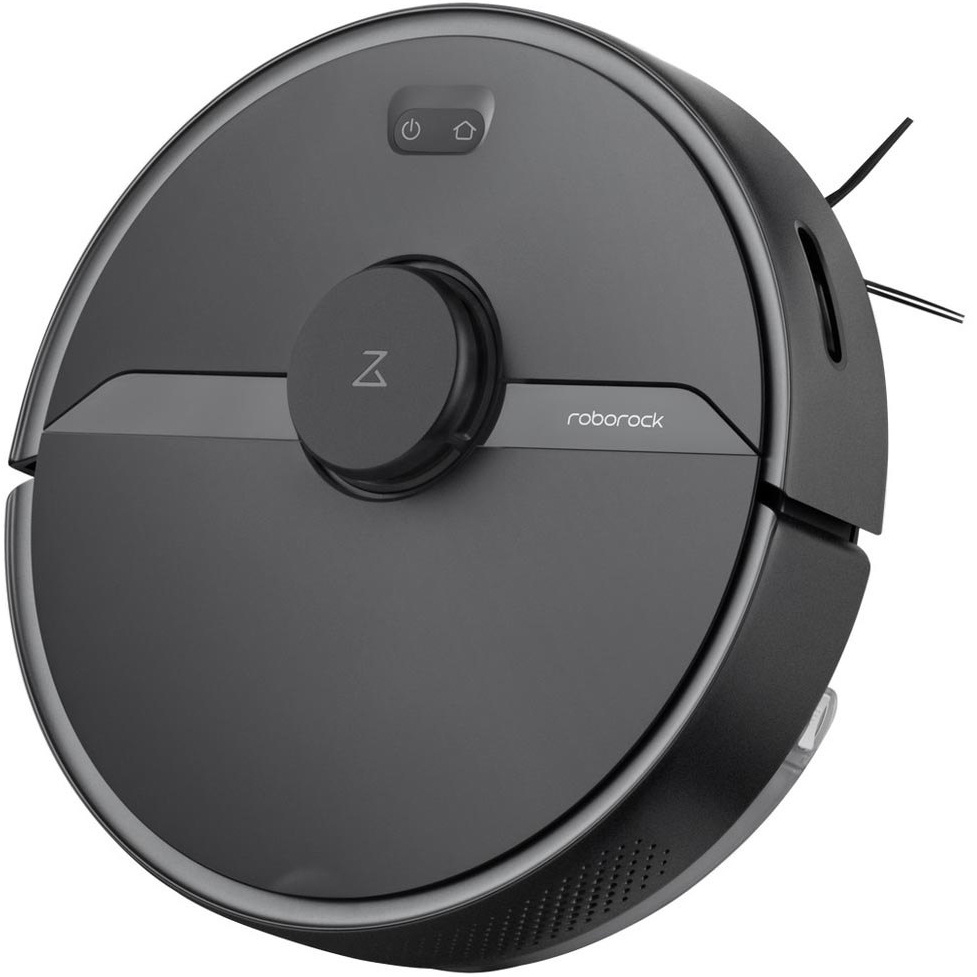 Roborock S6 Pure Black Smart Vacuum Cleaner, Robot Vacuum Cleaner