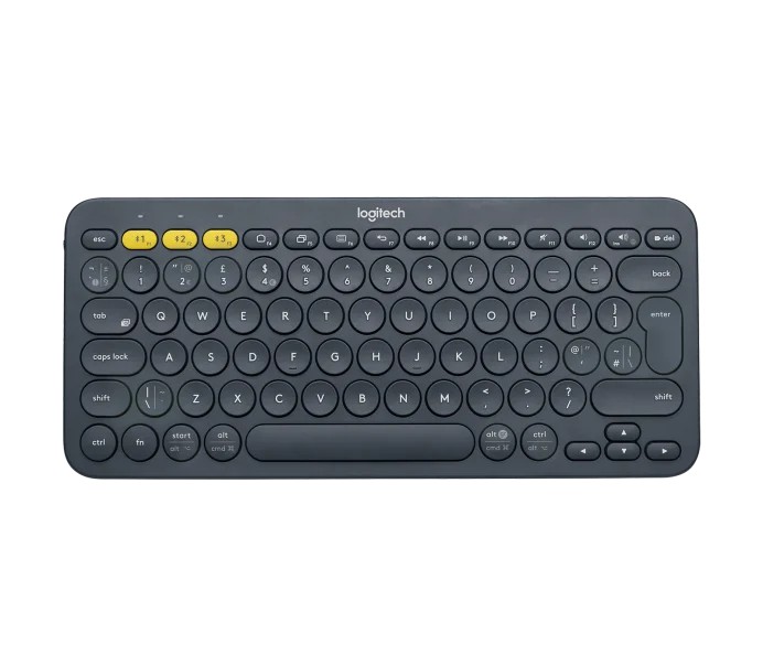 Logitech K380 Multi-Device Wireless Bluetooth Keyboard - Black