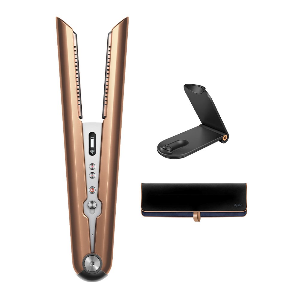 Dyson HS07 Coralle Hair Straightener Nickel/Copper, 200W, 3 Heat Settings