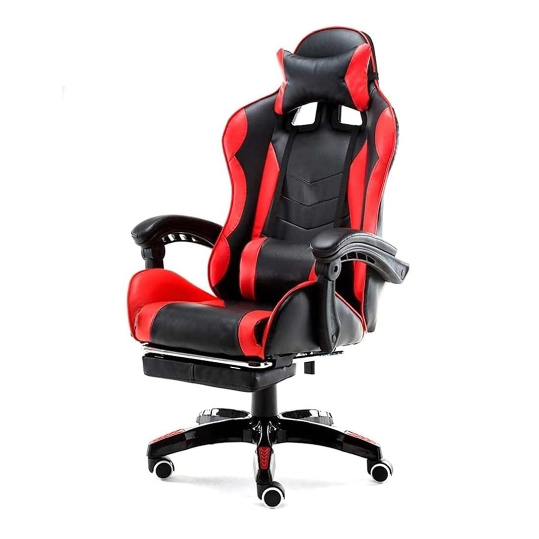 Extralink Gaming Chair PRO2 7006 Black-Red with Footrest