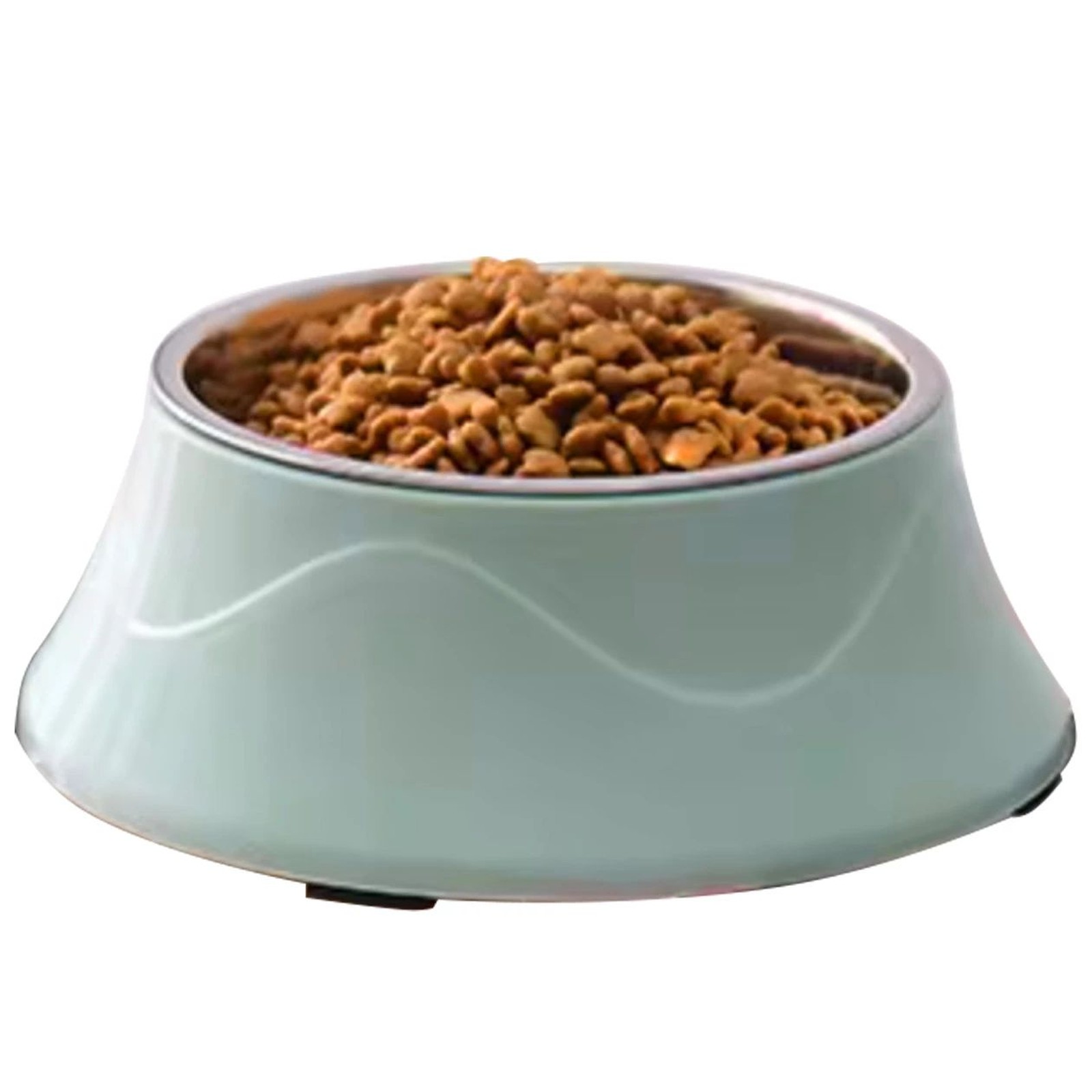 Double Bowl for Dogs and Cats Extralink Pets, Metal 2-in-1 for Dry Wet Food and Water pet-823