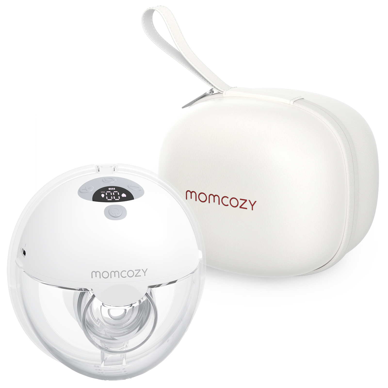 Momcozy M5 Single Breast Pump Gray, 160ml