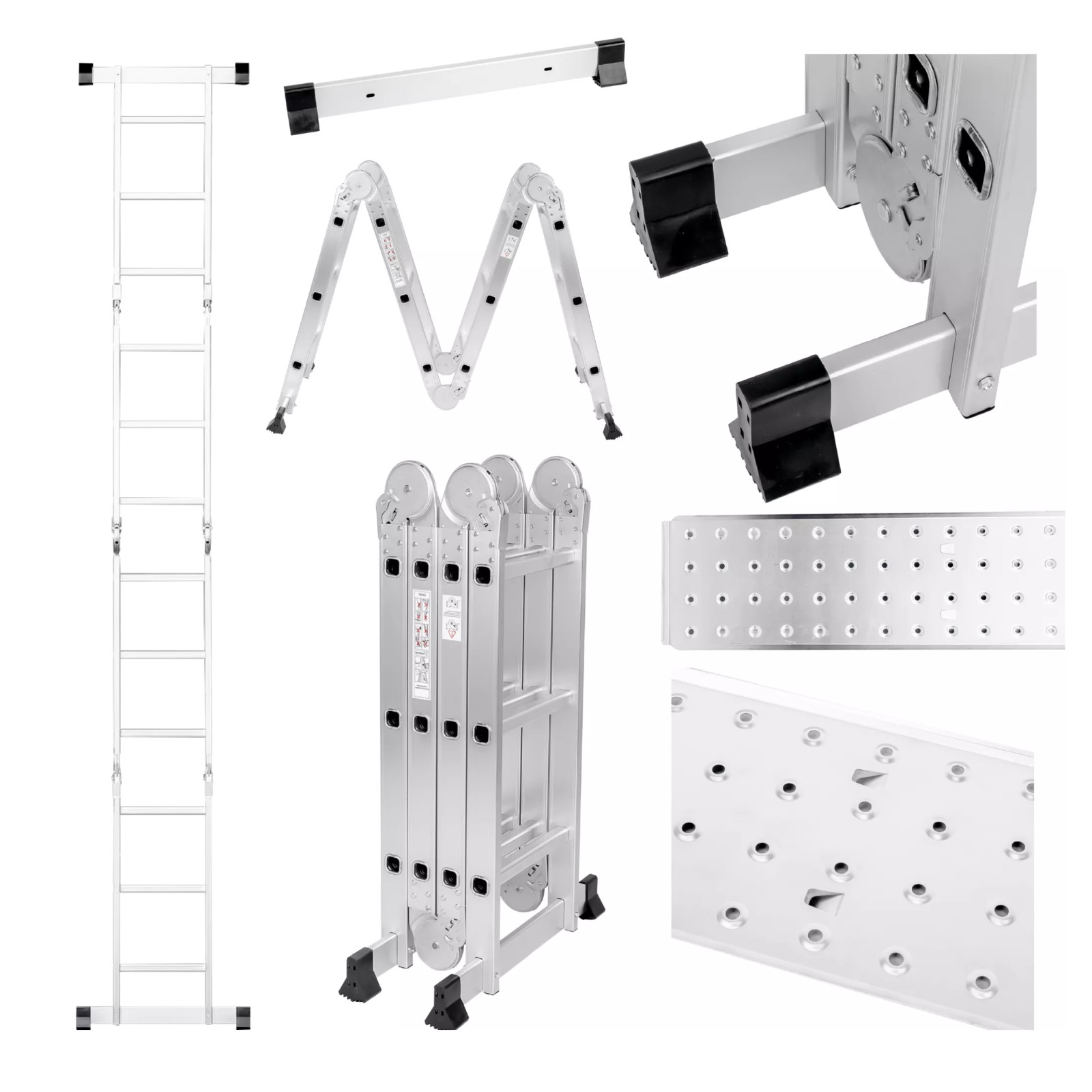 EXTRALINK ARTICULATED LADDER LAD3X4MP 3X4, 3.55 M (+PLATFORM)