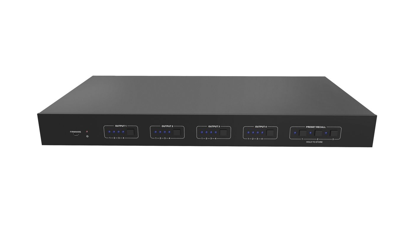 Matrix switcher 4x4 w/ 1 HDMI