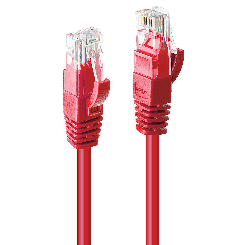 1M Cat.6 U/Utp Cable, Red