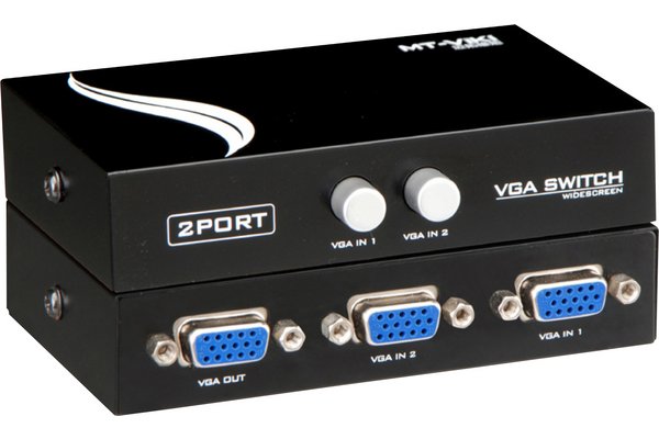 Commutateur manuel écran VGA HD15 - 2 voies