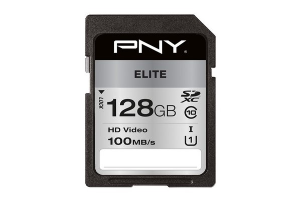 PNY Carte SDXC Elite 128 Go