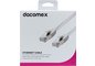 DACOMEX Cordon RJ45 CAT. 6 F/UTP LSOH snagless blanc - 1 m