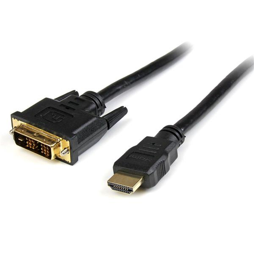 1M HDMI TO DVI-D CABLE - M/M .