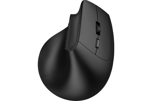 DACOMEX Souris verticale V250-WBT-G sans fil rechargeable, recyclée