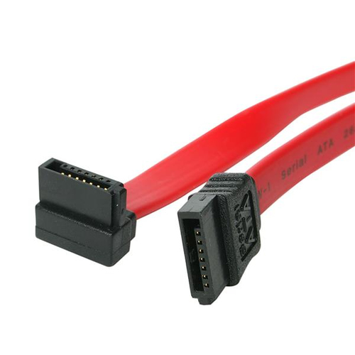 24IN RIGHT ANGLE SERIAL ATA CABLE (1 END)