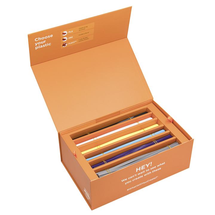 3Doodler MINT Filament Box \"Create+ Learning Pack Refill 1200\" für Create+ 3D Stifte