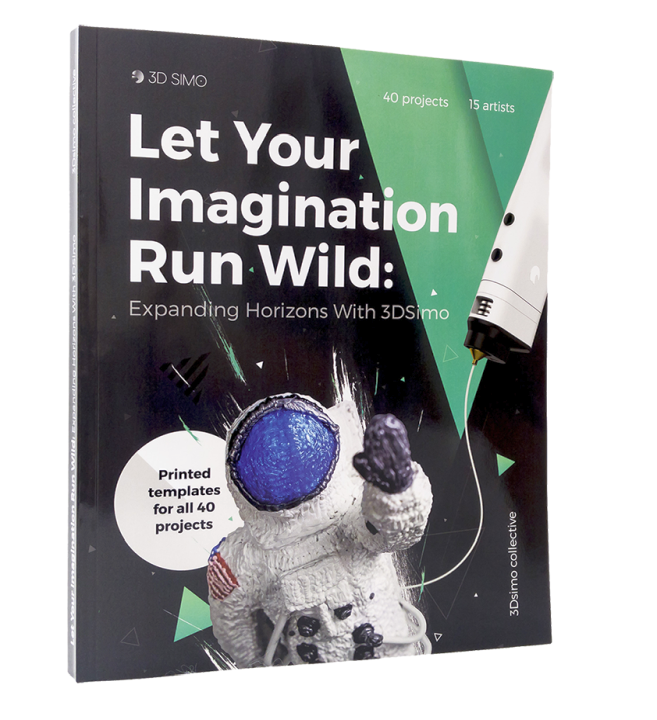 3Dsimo Book / Buch für 3Dsimo MultiPro und 3Dsimo Big Creative Box inkl. Mini ab 14 Jahren