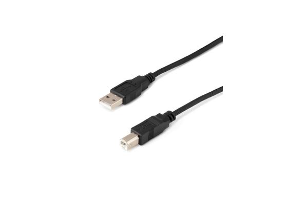 CORDON MOULE ALTIMIUM USB-A 2.0 MALE VERS USB-B 2.0 MALE de 20 M AMPLIFIE