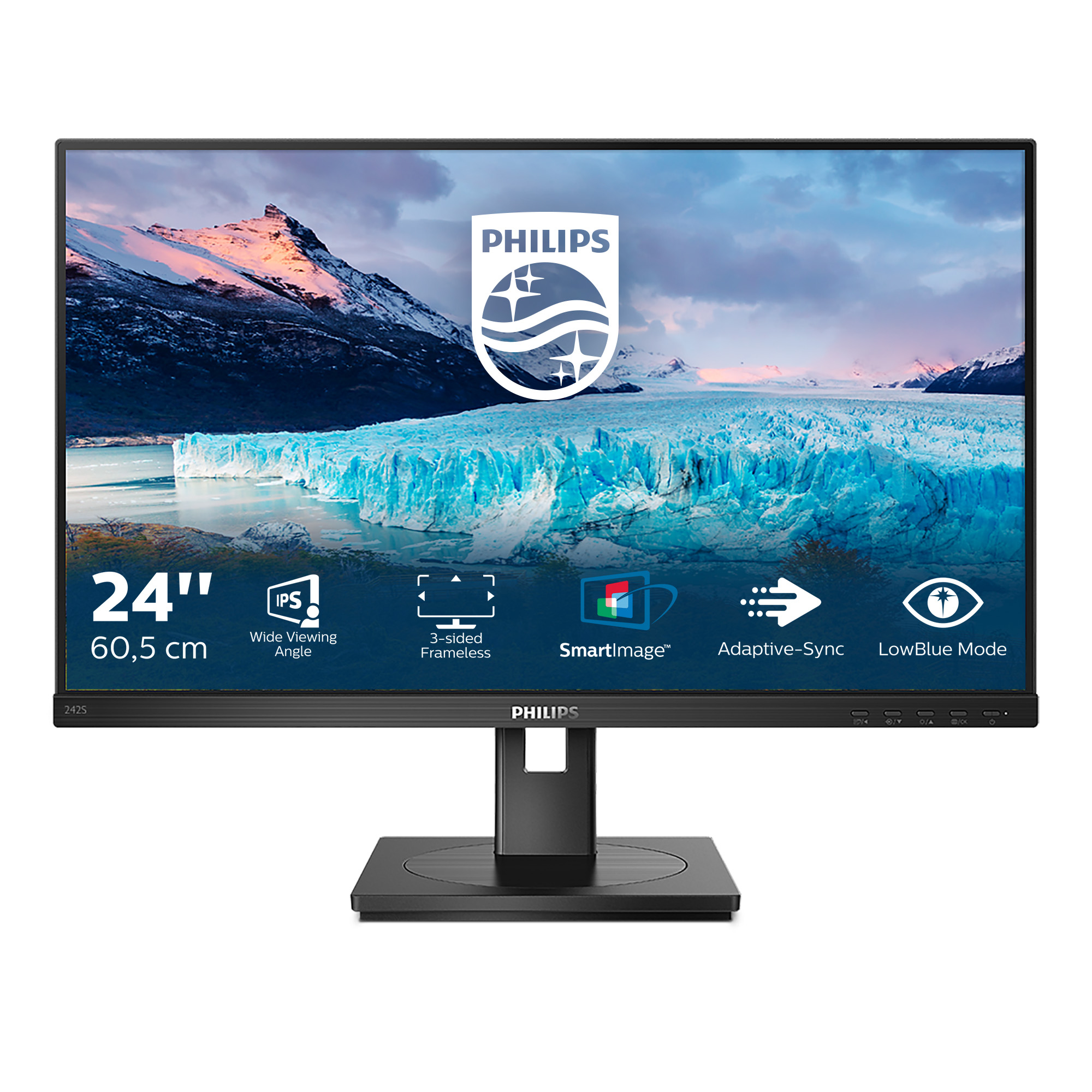 S-Line - 24 inch - Full HD IPS LED Monitor - 1920x1080 - Pivot / HAS