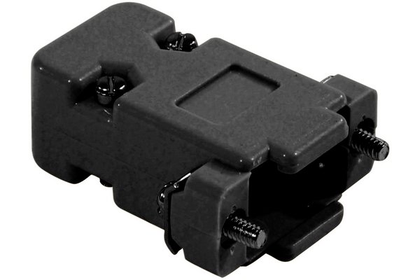 Capot DB9 - plastique noir à vis courtes