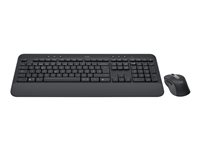 Logitech Signature MK650 Combo for Business Sæt med mus og tastatur Pressestempel Trådløs US International