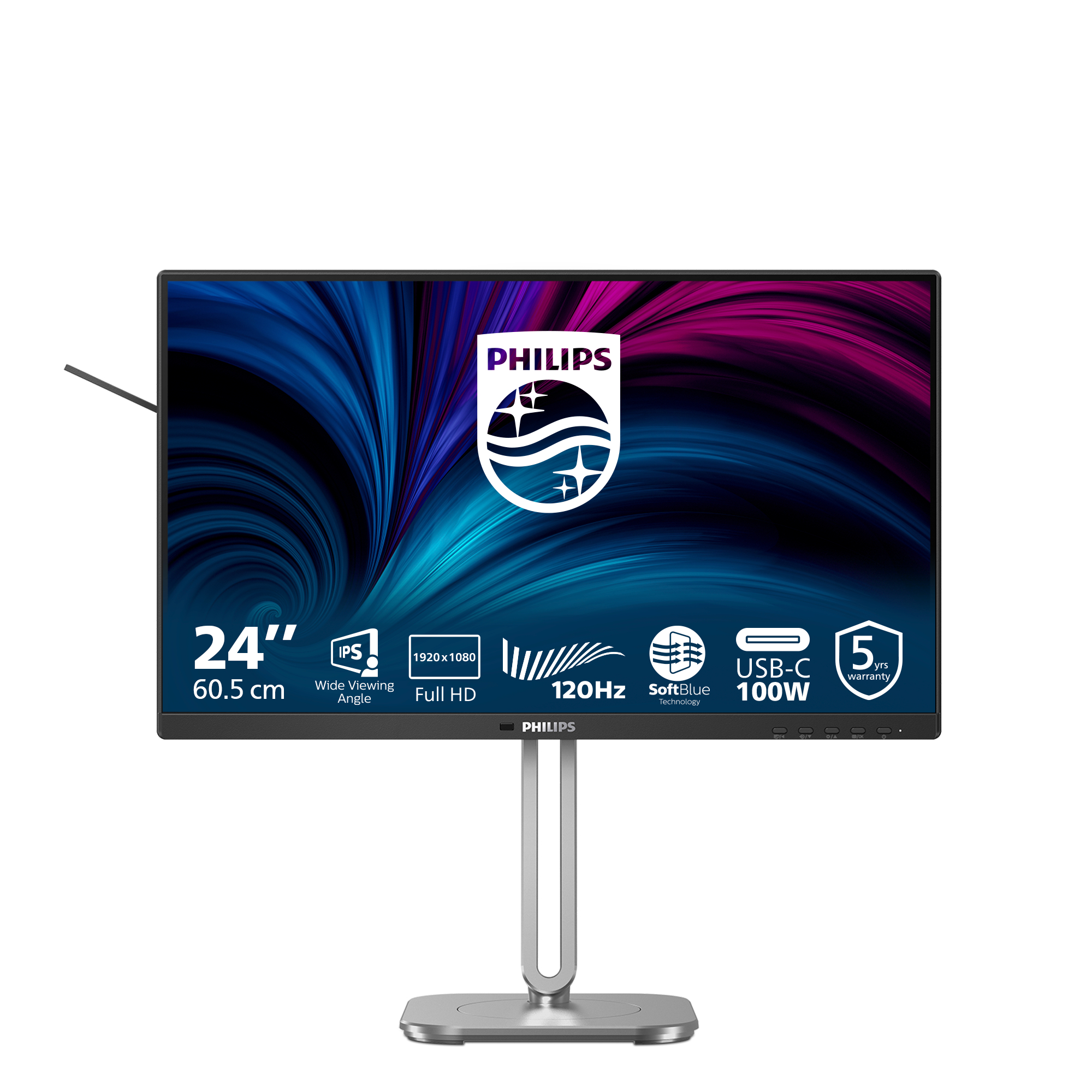 4000 Series - 24 inch - Full HD LCD - 1920x1080 - Pivot - HAS