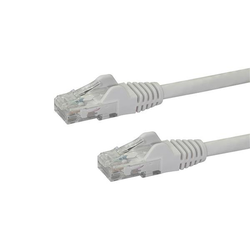 7M CAT 6 WHITE SNAGLESS GIGABIT ETHERNET PATCH CABLE