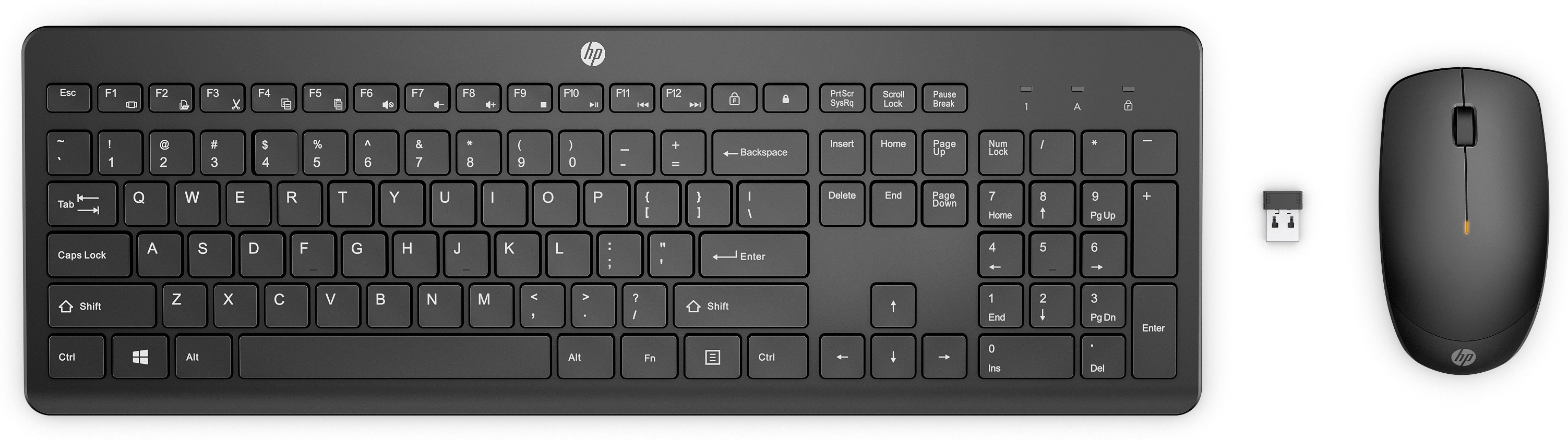 235 Wireless Keyboard and Mouse Combo - QWERTY