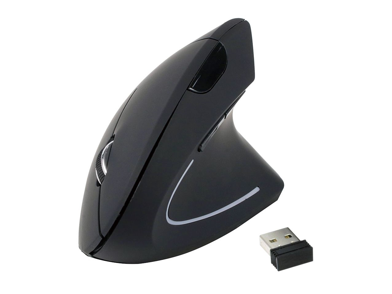 Ergonomic wireless mouse Black