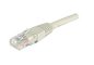 Cordon RJ45 catégorie 6 U/UTP gris CCA - 1 m