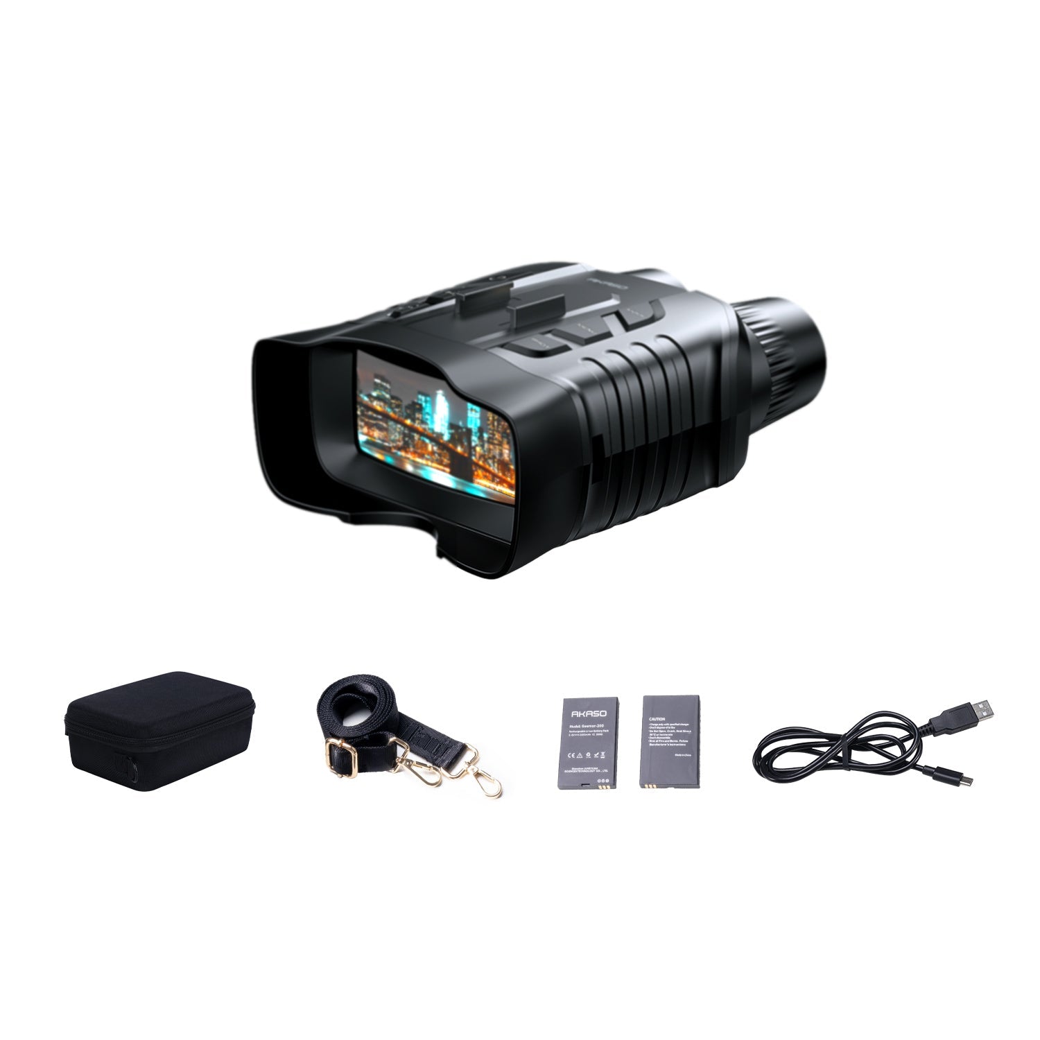 Akaso Seemor-200 Night vision goggles Wi-Fi, AI-ISP, 3250 mAh