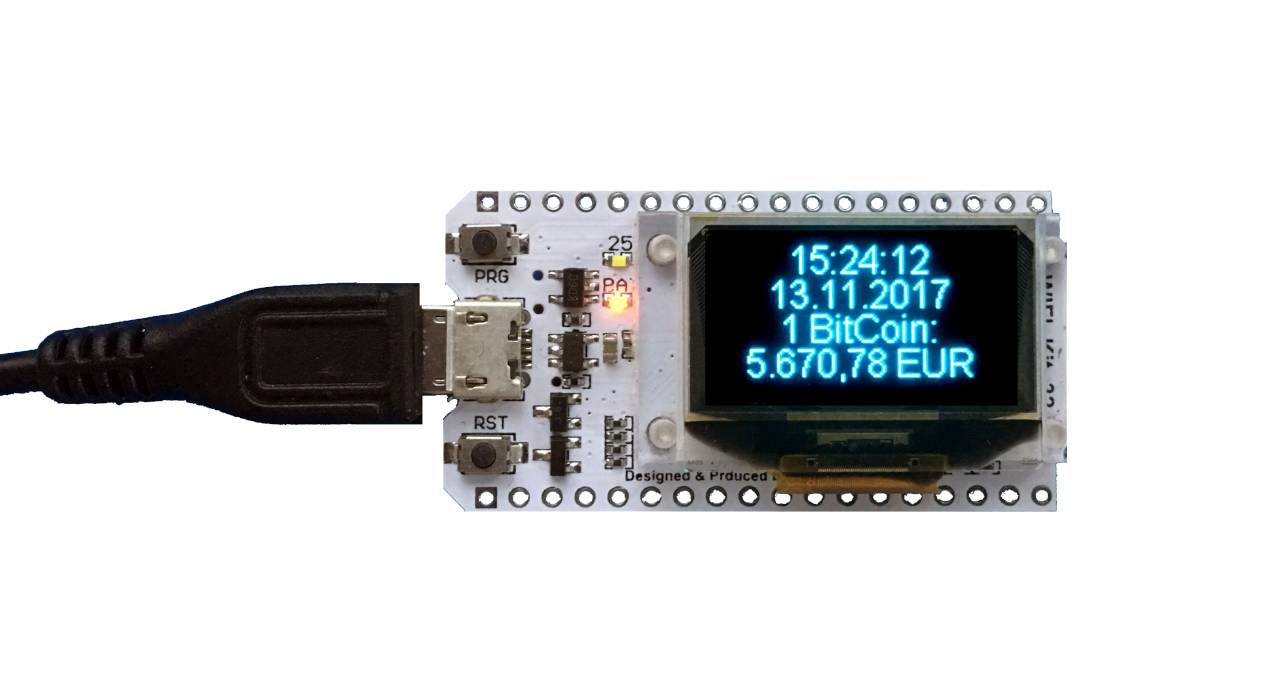 ALLNET 4duino IoT WLAN Display Gehäuse schwarz gedruckt
