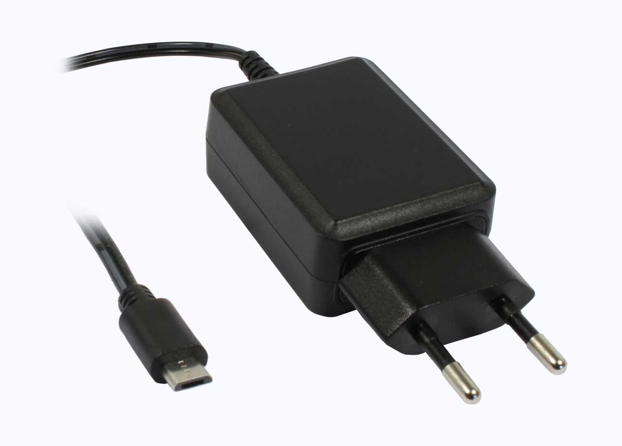 ALLNET Ersatznetzteil - 5V/3A auf USB Micro 2m Kabel