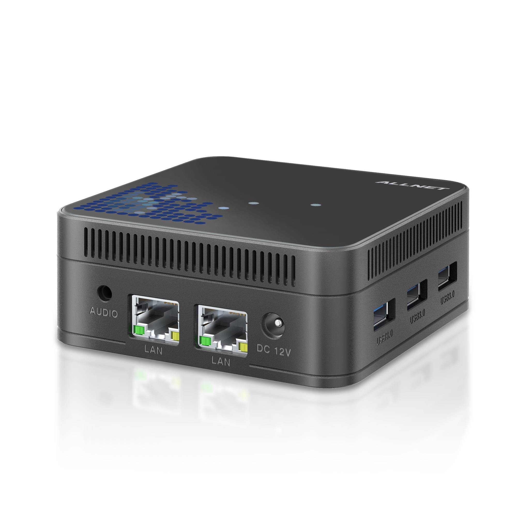 ALLNET Mini PC Tiny-N100, Windows 11 Pro, 12GB Ram, 512GB SSD, Wifi 6, 3x USB 3.1, 3xHD out