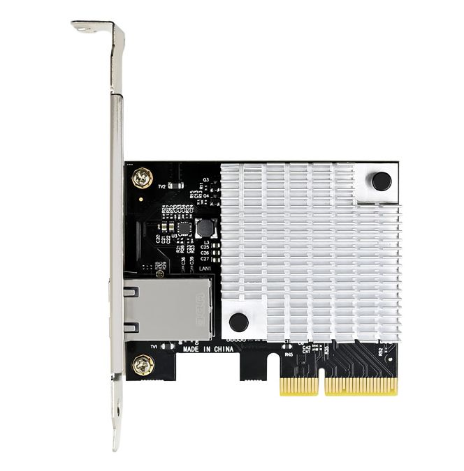 ALLNET PCIe 10G X4 10G/5G/2,5G/1GBit Single Port PCIe LAN Card - Copper RJ45 \"NbaseT\" ALL0138v4-1-10G-TX