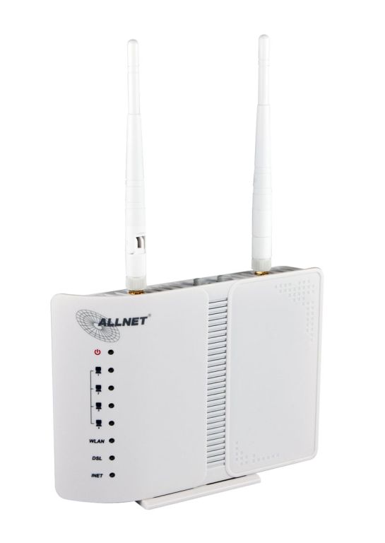 ALLNET Router ADSL2+ inkl. Bridge Modem & WLAN AP \"ALL-WR02400N\"