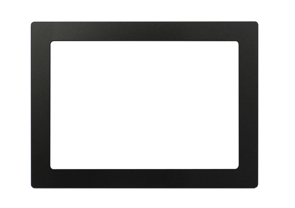 ALLNET Touch Display Tablet 10 inch e.g. Cover for installation frame, black, narrow