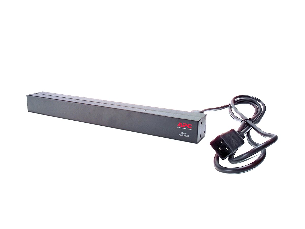 APC NetShelter Basic Rack PDU, 1U, 1PH, 3.7kW 230V 16A or 3.3kW 208V 16A, x12 C13 outlets, C20 cord