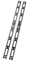 APC NetShelter Cable Management, Vertical Cable Manager, for NetShelter SX 48U, Black, 117 x 2197 x 16 mm