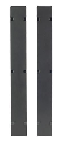 APC NetShelter Cable Management, Vertical Cable Manager, Hinged Covers, for NetShelter SX 750mm W 42U, Set of 2, 109 x 1778 x 13 mm