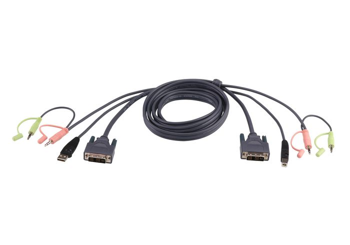 Aten 1.8M USB DVI-D Single Link KVM Cable
