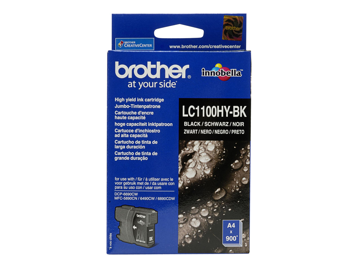 Brother LC1100HYBK ink cartridge 1 pc(s) Original Black