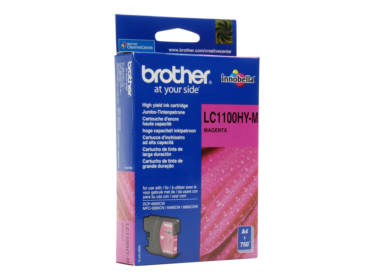 Brother LC1100M ink cartridge 1 pc(s) Original Magenta
