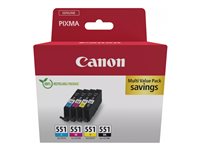 Canon 6509B015 ink cartridge 1 pc(s) Original Black, Cyan, Magenta, Yellow