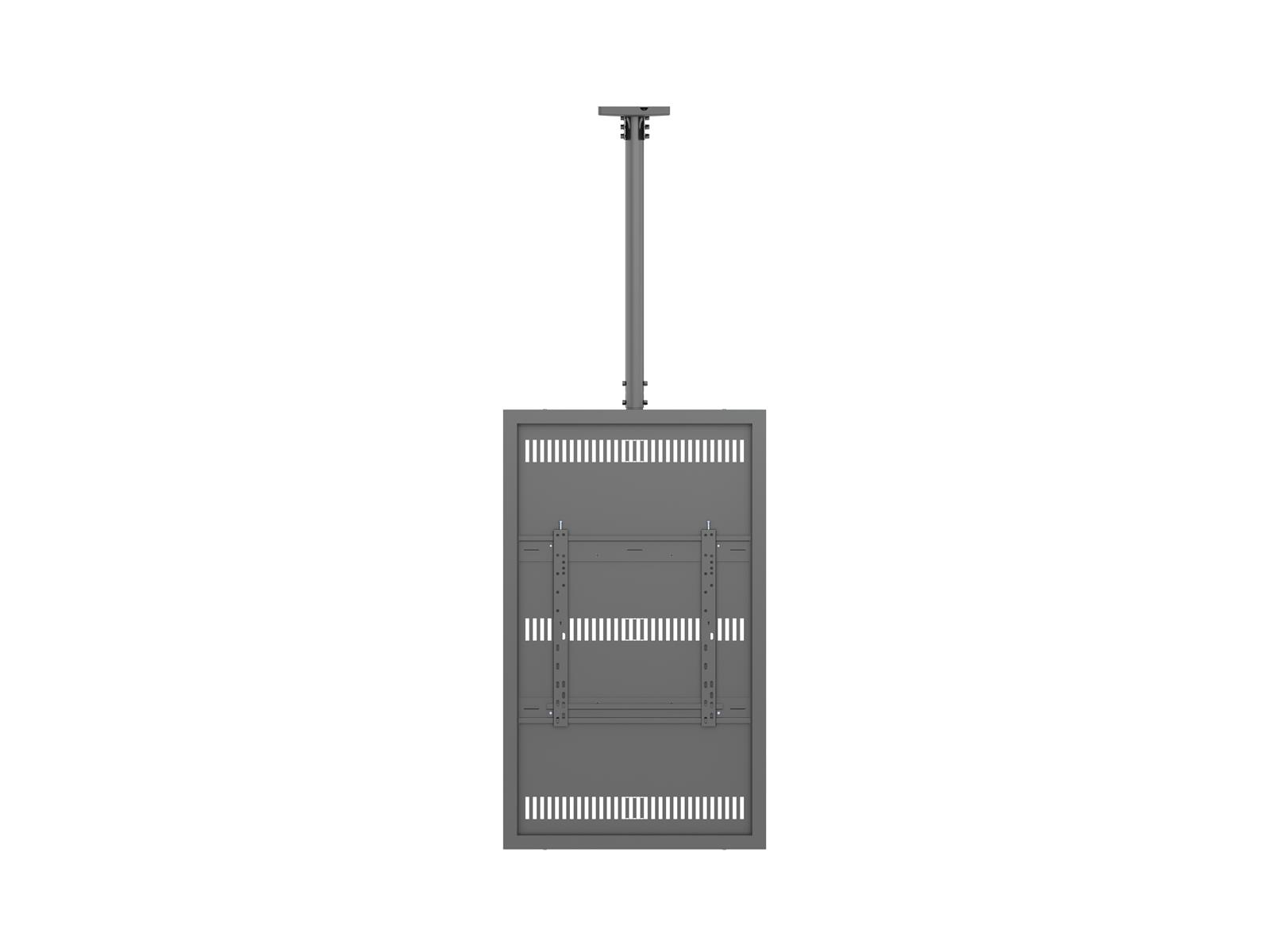 Multibrackets M Pro Series Enclosure 50" Ceiling Medium Black | 50" | Landscape | Ceiling | Black |