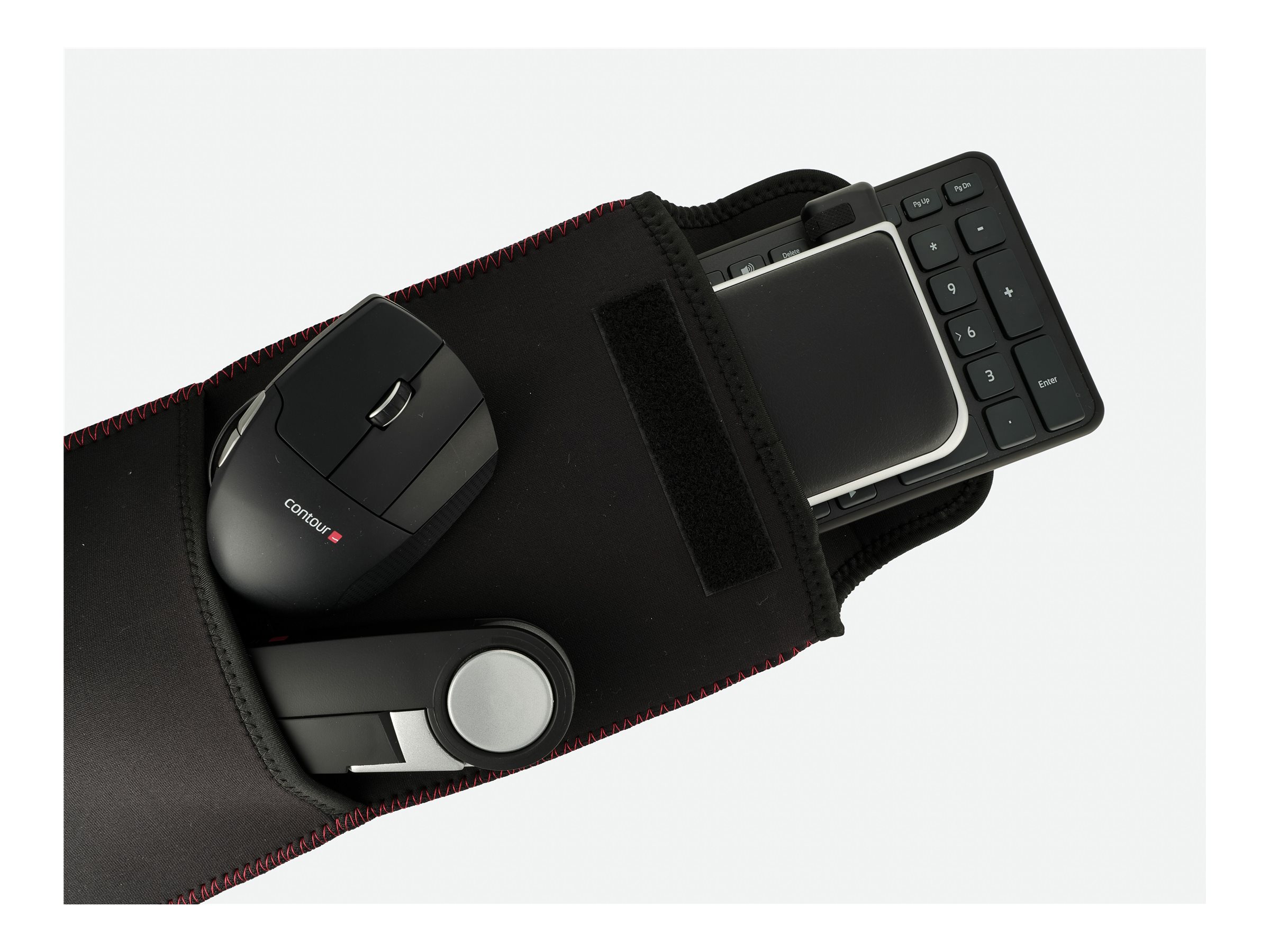 Contour Design Universal Sleeve with removable shoulder strap for RollerMouse