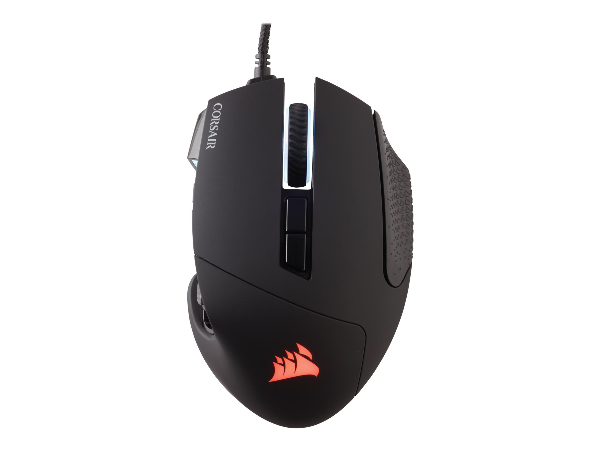 CORSAIR SCIMITAR RGB ELITE MOBA/MMO Gaming Mouse Black Backlit RGB LED 18000 DPI Optical EU