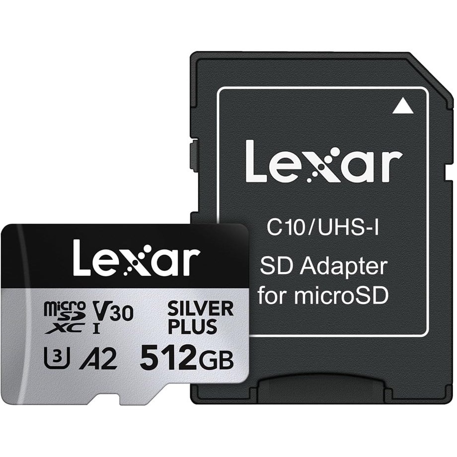 Lexar Professional Silver Plus microSDXC UHS-I 512GB 205MB/s