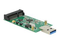 DeLOCK Converter SATA 22 pin > mSATA Lagringskontrol