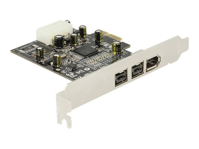 DeLOCK PCI Express card FireWire A / B Videooptagelsesadapter