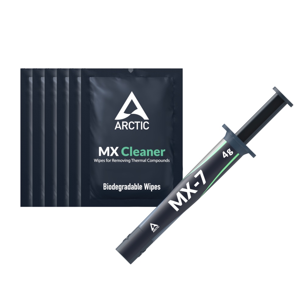 Arctic MX-7 Kølepasta - 4g + 6x MX Cleaner