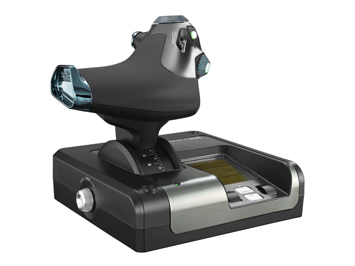 Logitech X52 Professional H.O.T.A.S. Joystick og speeder