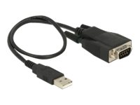 Delock Seriel adapter 35cm Sort