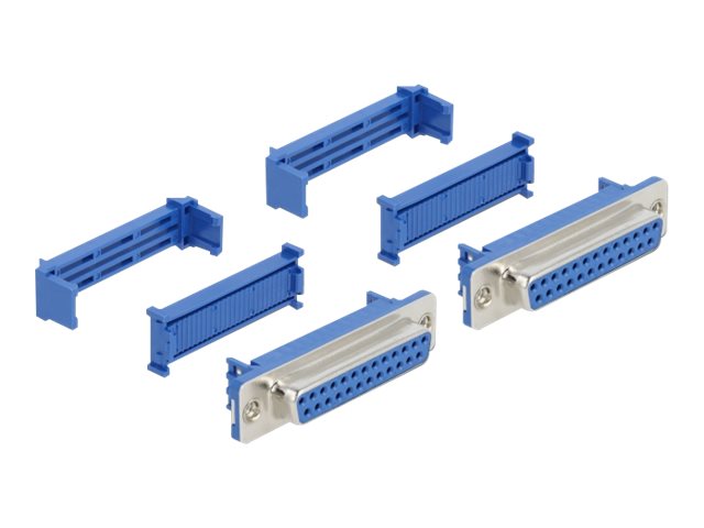 Delock Seriel- / paralleltilslutning Blå